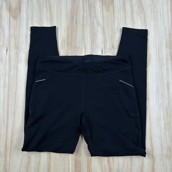 Patagonia Joggers Sweatpants Womens Medium Black Stretch Climbing - Picture 1 of 11